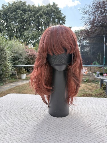 Wig synthetic layered - layered, hair