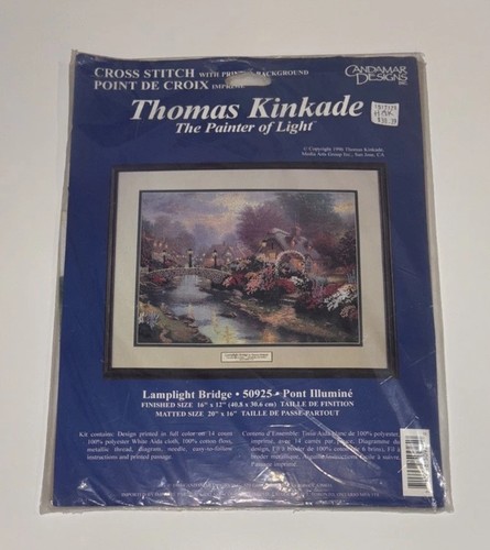 Thomas kinkade cross stitch - kinkade,