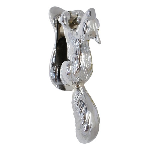 Squirrel door knocker - door, heavy