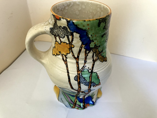 Vintage art deco pottery - pottery, mug