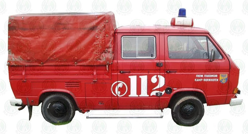 Deluxe aluminium side - side, step