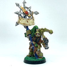 Nurgle Icon Bearer Chaos Space Marines - Warhammer 40K Classic Metal X13132