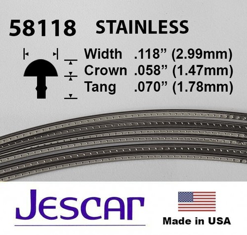 Fretwire jescar stainless - jescar,