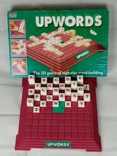 Parker Upwords 1996 Spare / Replacement Letter Tiles Racks Board