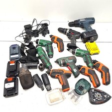 Power Tool Untested Cordless Drill Screwdriver Bosch Black+Decker Powerbase