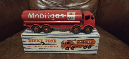 Dinky 941 foden ton tanker - dinky,