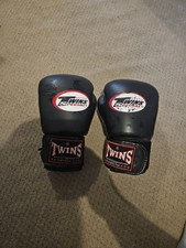 Twins 12oz Boxing Gloves Black