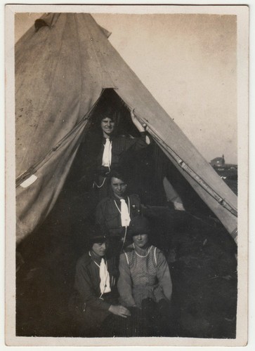 Vintage boy scouts - vintage, camping