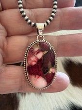 Red Dahlia Kingman Turquoise