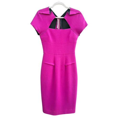 Roland mouret fushia myrtha - fushia,