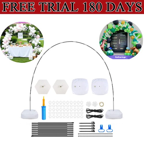 Adjustable balloon arch frame - arch,