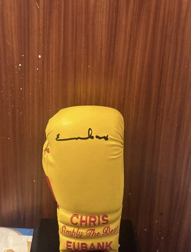 Chris eubank signed boxing - eubank,