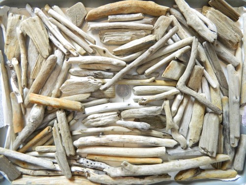 100 driftwood pieces for arts - 100,