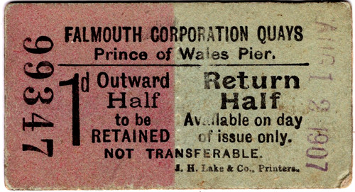 Pier entrance ticket