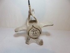 Vintage Inuit  signed carving