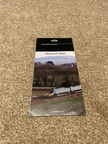 Gwr network map 2019 - map,