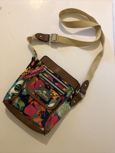 Lily bloom crossbody purse bag - bloom,