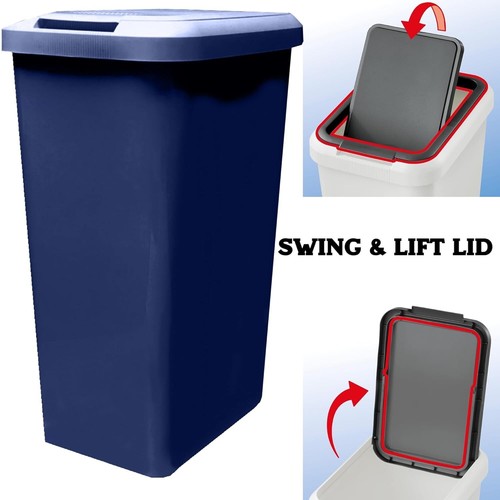 Kitchen bin navy blue - bin,