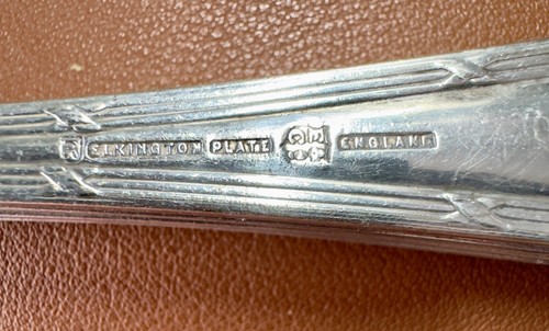 Vintage silver plated dessert - plated,
