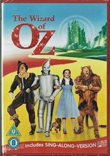 The Wizard Of Oz - DVD - includes Sing-Along-Version + Features. New Sealed
