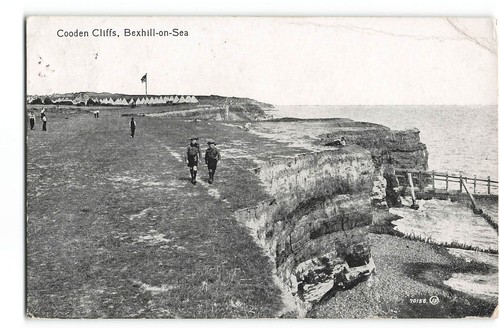 Cooden cliffs bexhill sea - cliffs,