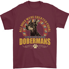 A Dobermans Dog Mens T-Shirt 100% Cotton
