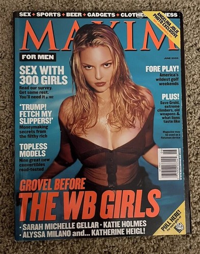 June 2000 maxim magazine - june,