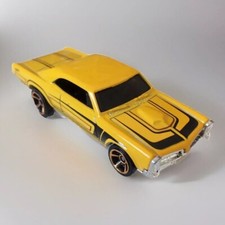 HOT WHEELS PONTIAC GTO ‘67 Yellow Muscle Mania 1996 Good Loose See Photos 1:64