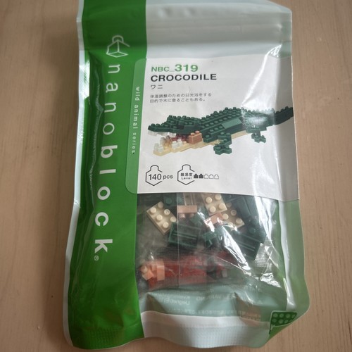 Nanoblock nbc 319 - nanoblock, crocodile