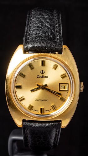 Zodiac gold tone - zodiac, dial