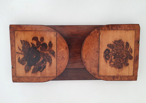 Victorian tunbridge ware book - ware,