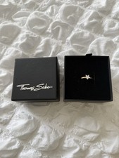 Thomas Sabo Star Ring, New In Original Packaging, Size L