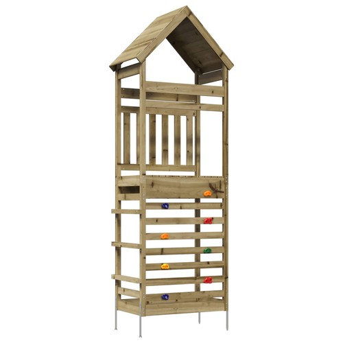 Outdoor play tower - play, set