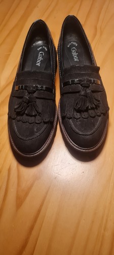 Gabor ladies tassel loafers - gabor,