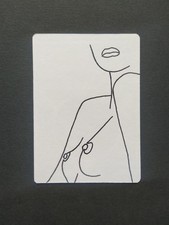 Hand Drawn Nude Erotic Line