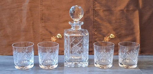 Vintage etched crystal - vintage,
