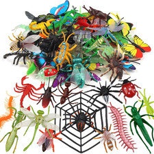 62 PCS Realistic Insects Toys