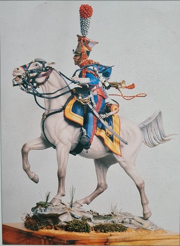 Poste militaire red lancer - red,