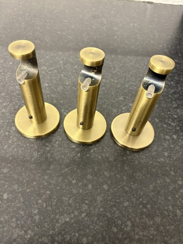 Brushed brass finished curtain - brass,
