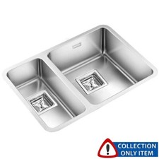 Astini Vico 1.5 Bowl Silk Stainless Steel Undermount Kitchen Sink*Grade B*