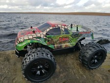 T-REX Monster Truck 2.4GZ Off Road Radio Remote Control Car 1/10 SPEED 20km/h