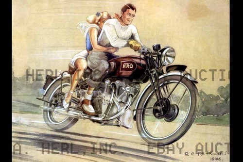 Vincent series rapide poster - series, b