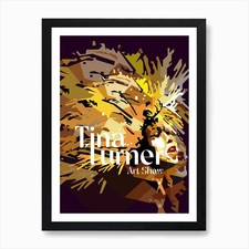 Tina Turner Retro Art Music