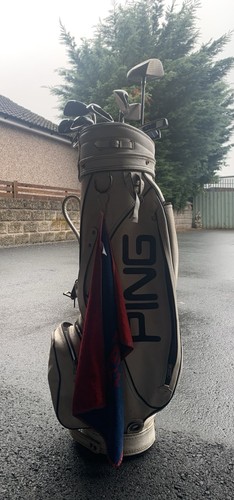 Ping golf bag with bazooka - with,