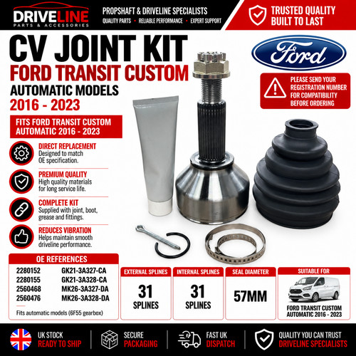 Ford transit custom joint - custom,
