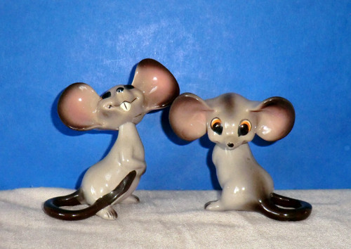 Vintage retro wobble head - retro, mice