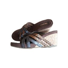 Skechers Brown Leather/Textile