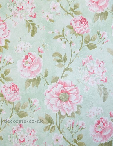 10m peony floral sticky back - floral,