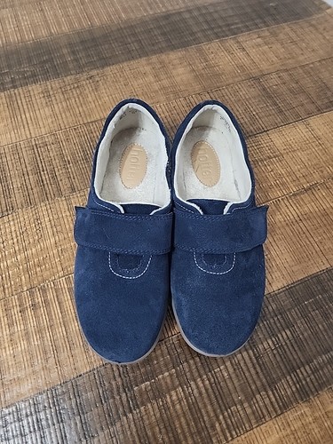 Hotter toasty navy - blue, suede