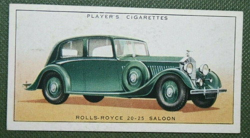 Rolls royce 25 saloon car - -,